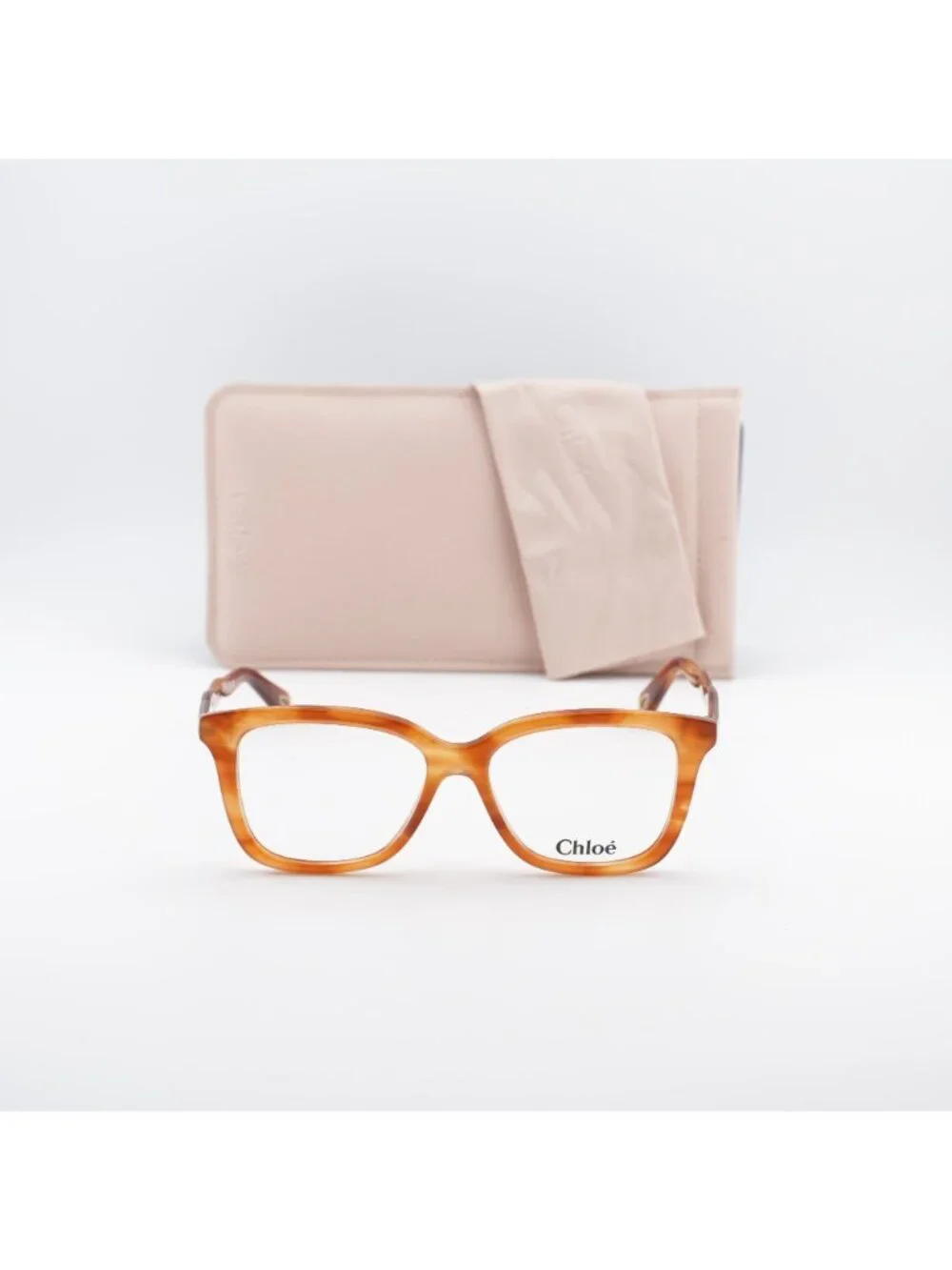 Chloe CH0090O 006 Square Eyeglasses 52mm - Havana